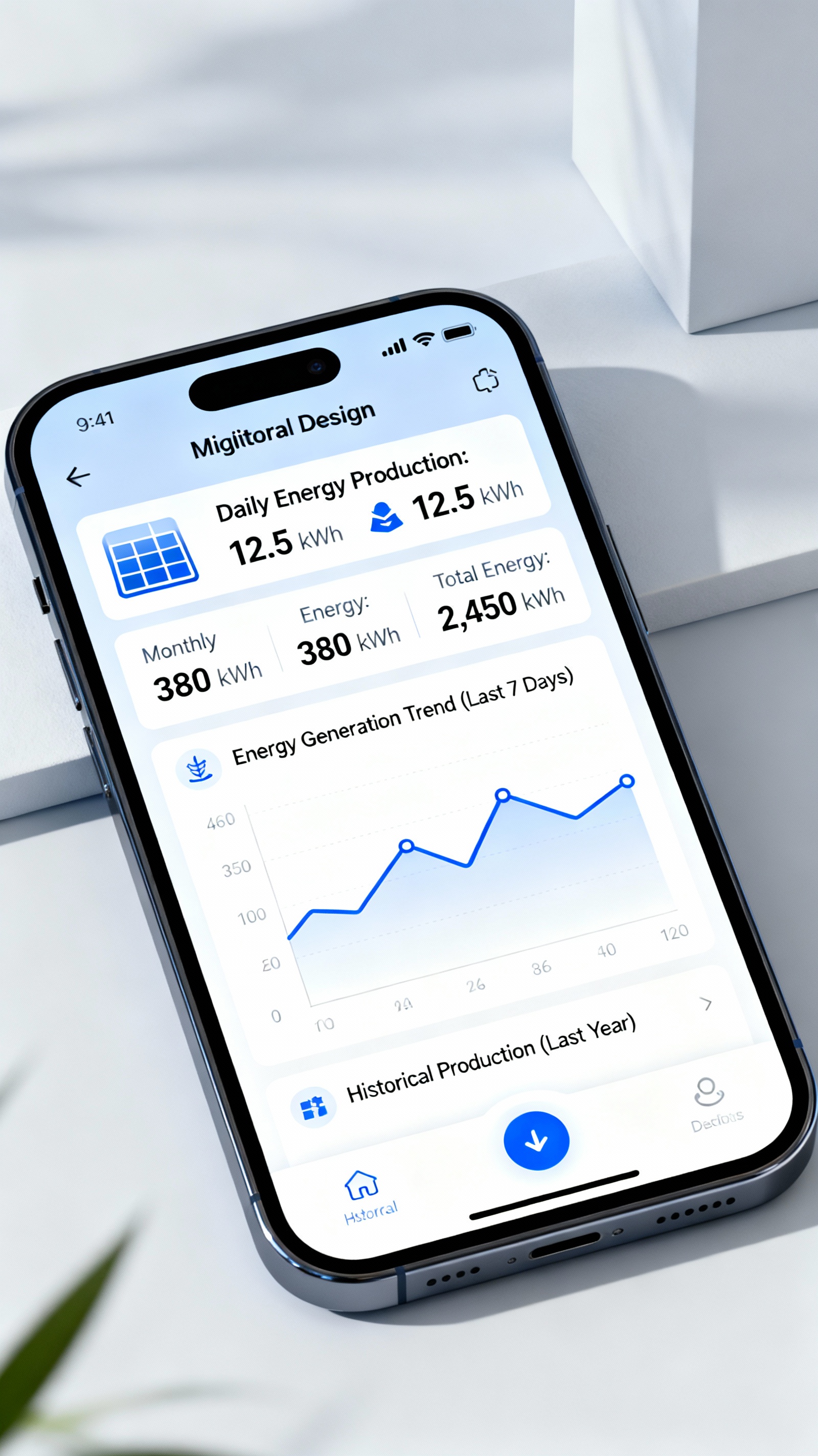 App de Monitorización Solar en el móvil